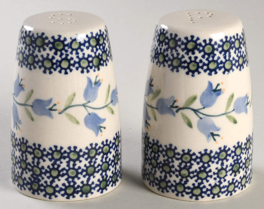 Tulip Salt & Pepper Set by BOLESLAWIEC-1