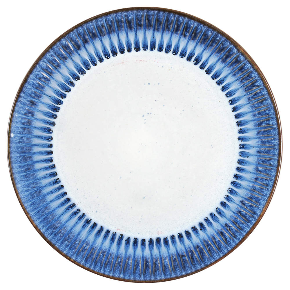 Sunray Reactive Blue Dinner Plate by Better Homes and Gardens-1