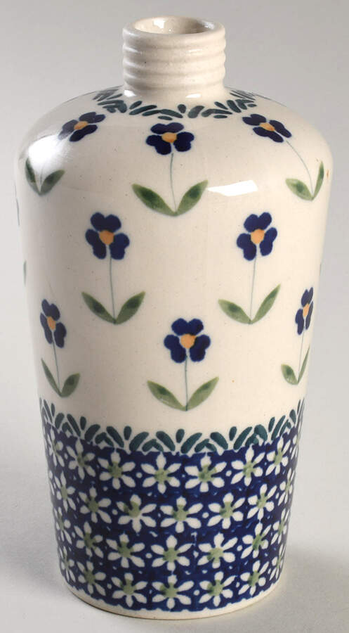 Blue Daisy Lotion/Soap Dispenser No Pump by BOLESLAWIEC-1