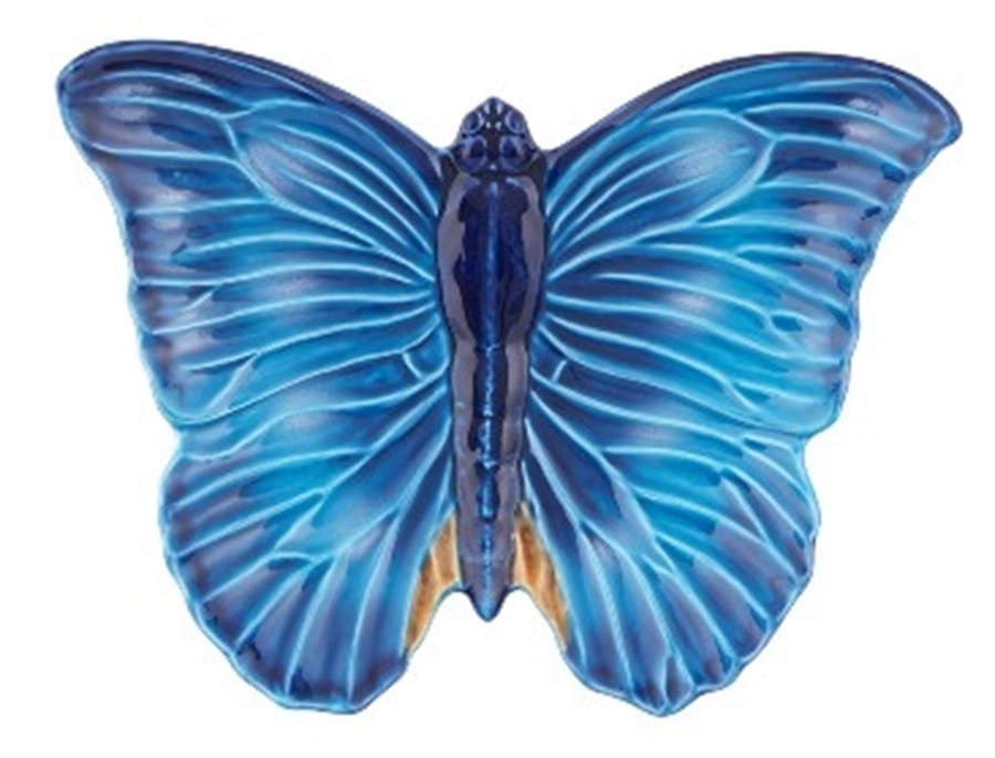 Cloudy Butterflies by Claudia Schiffer Figural Serving Tray by Bordallo Pinheiro-1