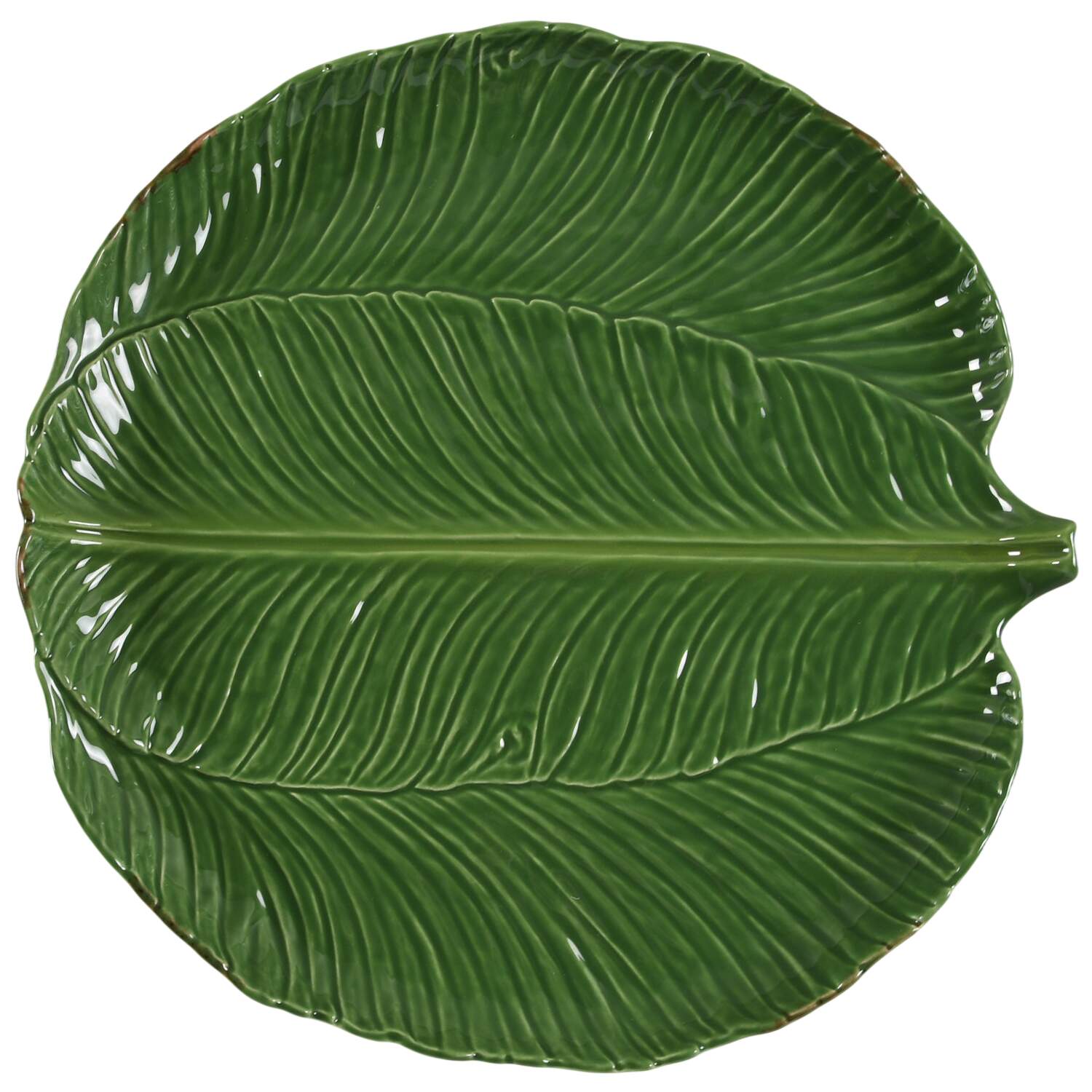 Banana Da Madeira 13" Tart Tray by Bordallo Pinheiro-1