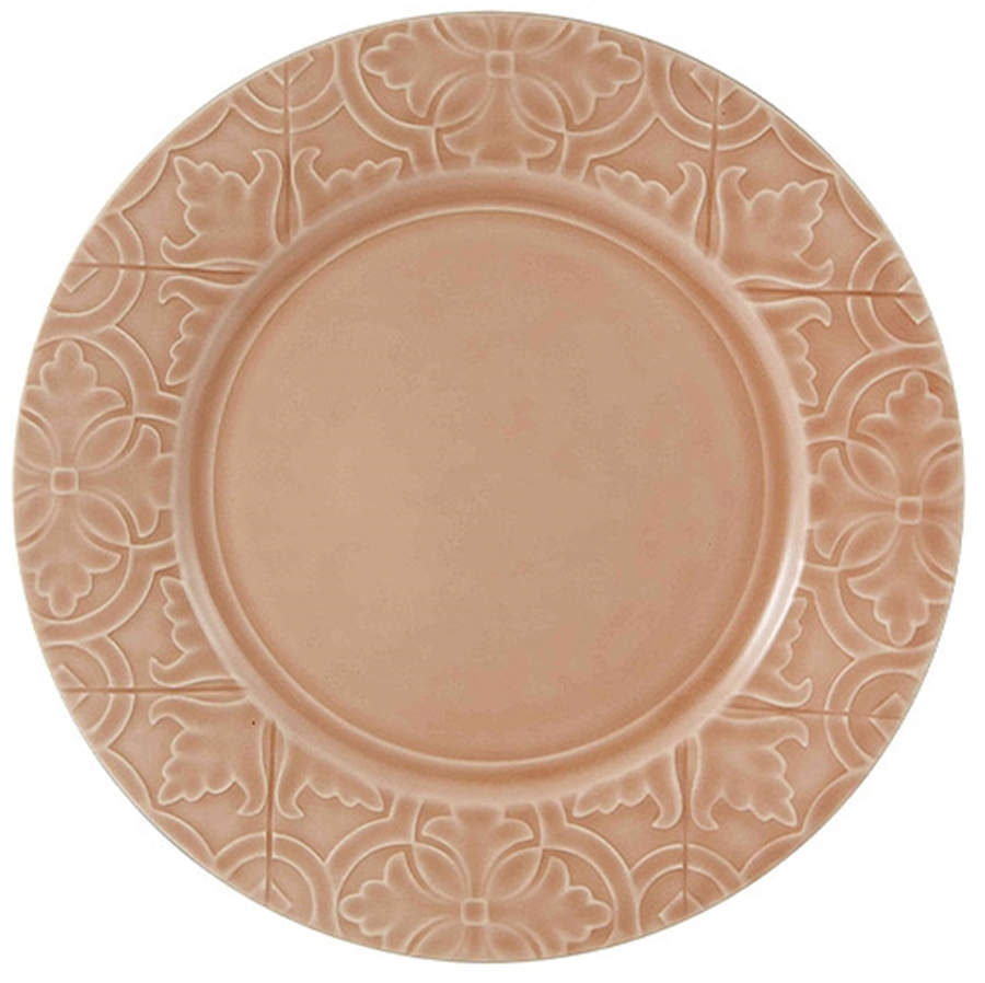 Rua Nova Nuance Pink Dinner Plate by Bordallo Pinheiro-1