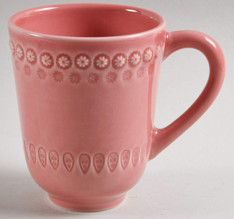 Fantasia (Fantasy) Pink Mug by Bordallo Pinheiro-1