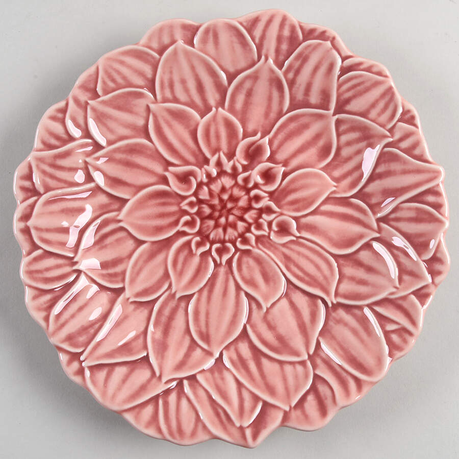 Maria Flor Salad/Dessert Plate by Bordallo Pinheiro-1
