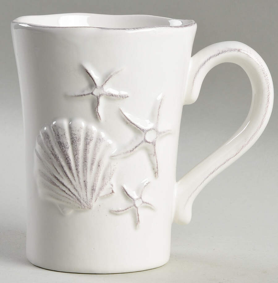 Laguna Coastal Cottage White Mug by Blue Sky-1