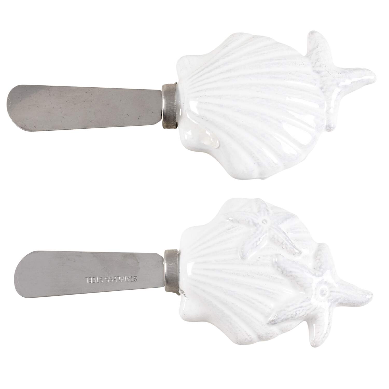 Laguna Coastal Cottage White Figural Spreader by Blue Sky-1