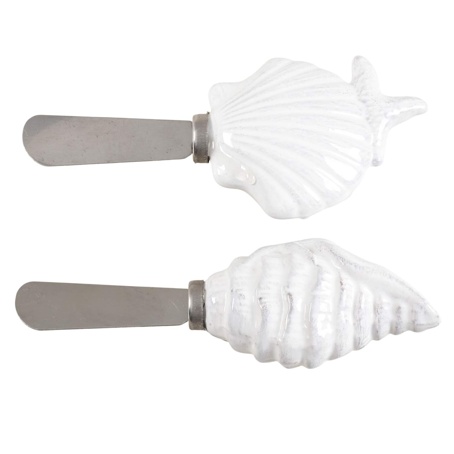 Laguna Coastal Cottage White (Set of 2 Motif) Figural Spreaders by Blue Sky-1