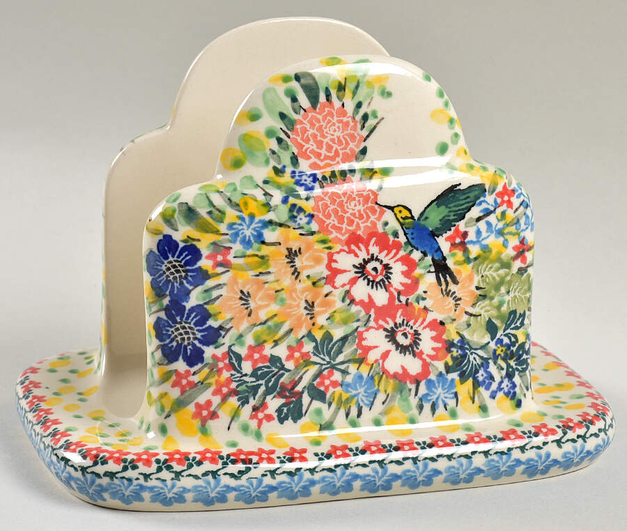 Hummingbird Napkin Holder by BOLESLAWIEC-1