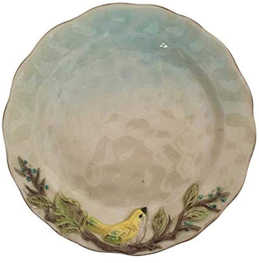 Woodcut Farmhouse Salad Plate by Blue Sky-1