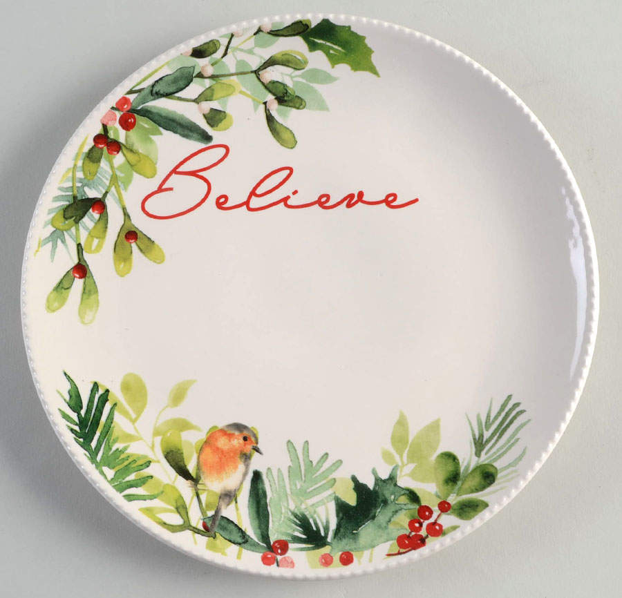 Winter Botanicals Salad Plate by Better Homes and Gardens-1