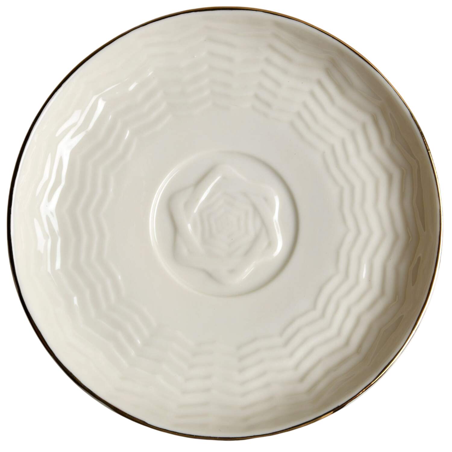 Collectors Society Saucer for Flat Cup by Belleek Pottery (Ireland)-1
