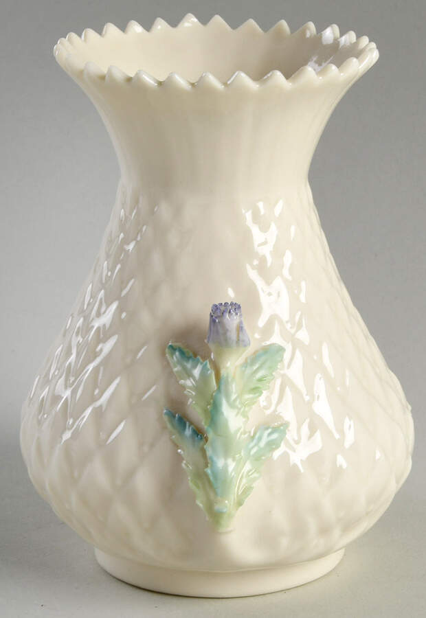 Vases Thistle Top Vase by Belleek Pottery (Ireland)-1