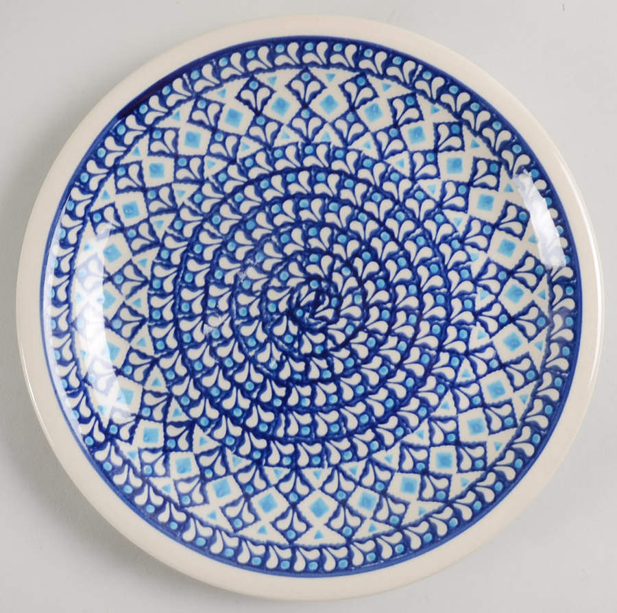 BOW89 Luncheon Plate by BOLESLAWIEC-1