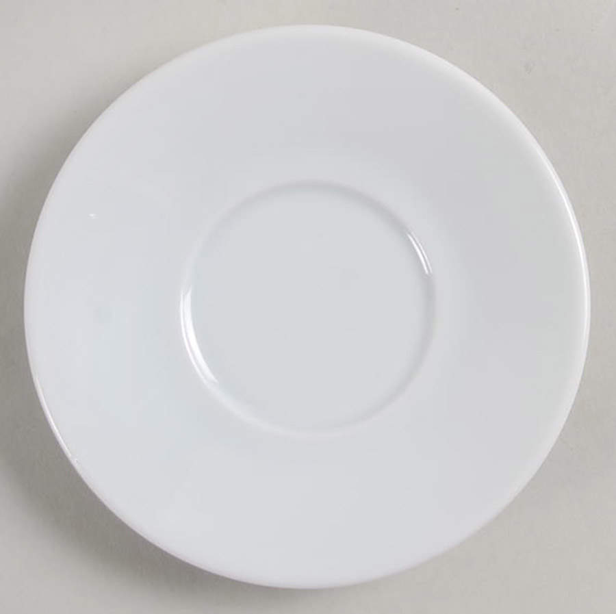 Bristol Blanc Saucer for Chocolate Cup by Bernardaud-1