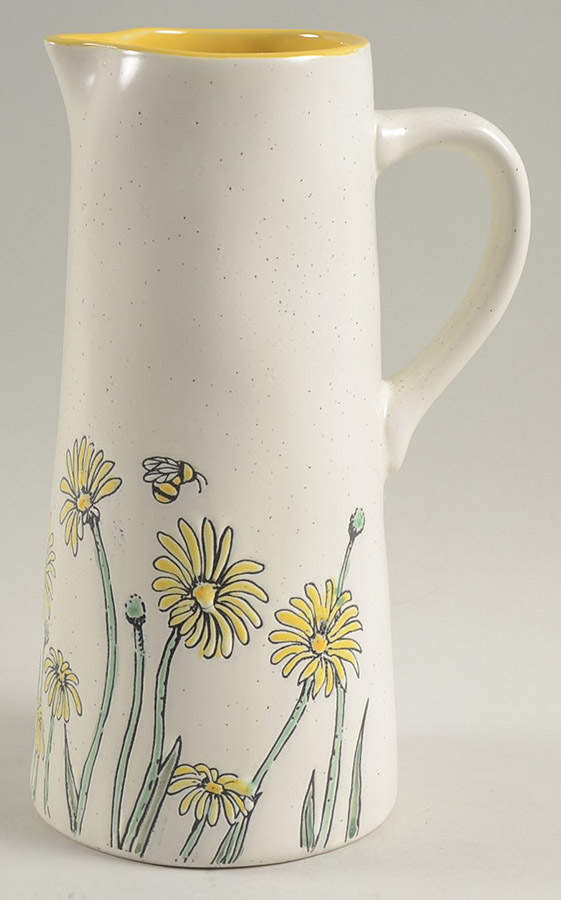 Daisy Bee Field 32 Oz Pitcher by Blue Sky-1