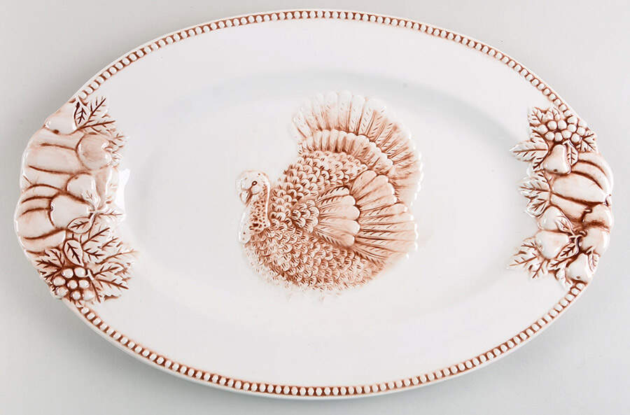 BHE14 18" Oval Serving Platter by Better Homes and Gardens-1