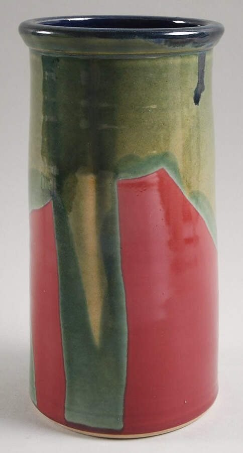 B5M1 8" Vase by J & S Beaumont Pottery-1