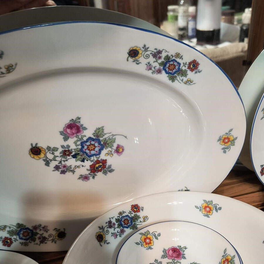 BOH336 14" Oval Serving Platter by Bohemia Ceramic Works-1