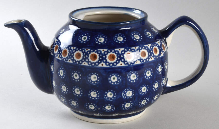BOW95 Teapot No Lid by BOLESLAWIEC-1
