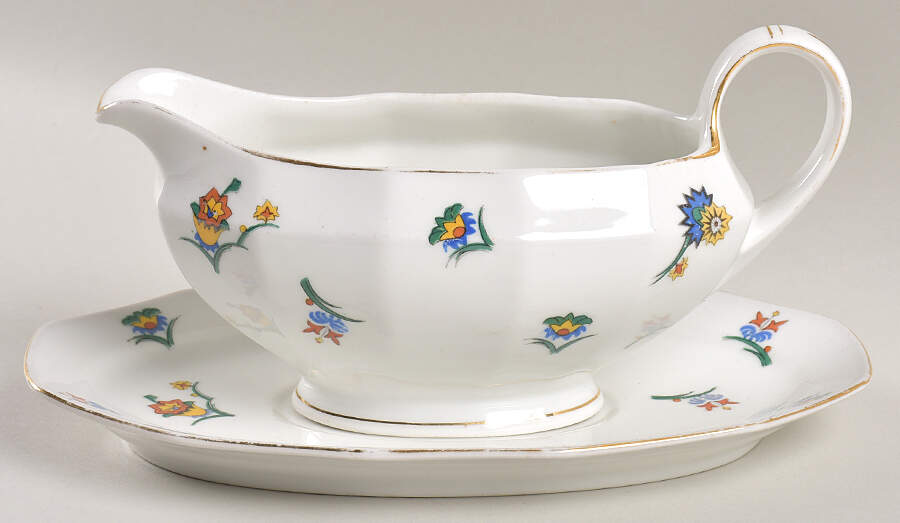 8886 Gravy Boat & Underplate by Bloch & Co-1