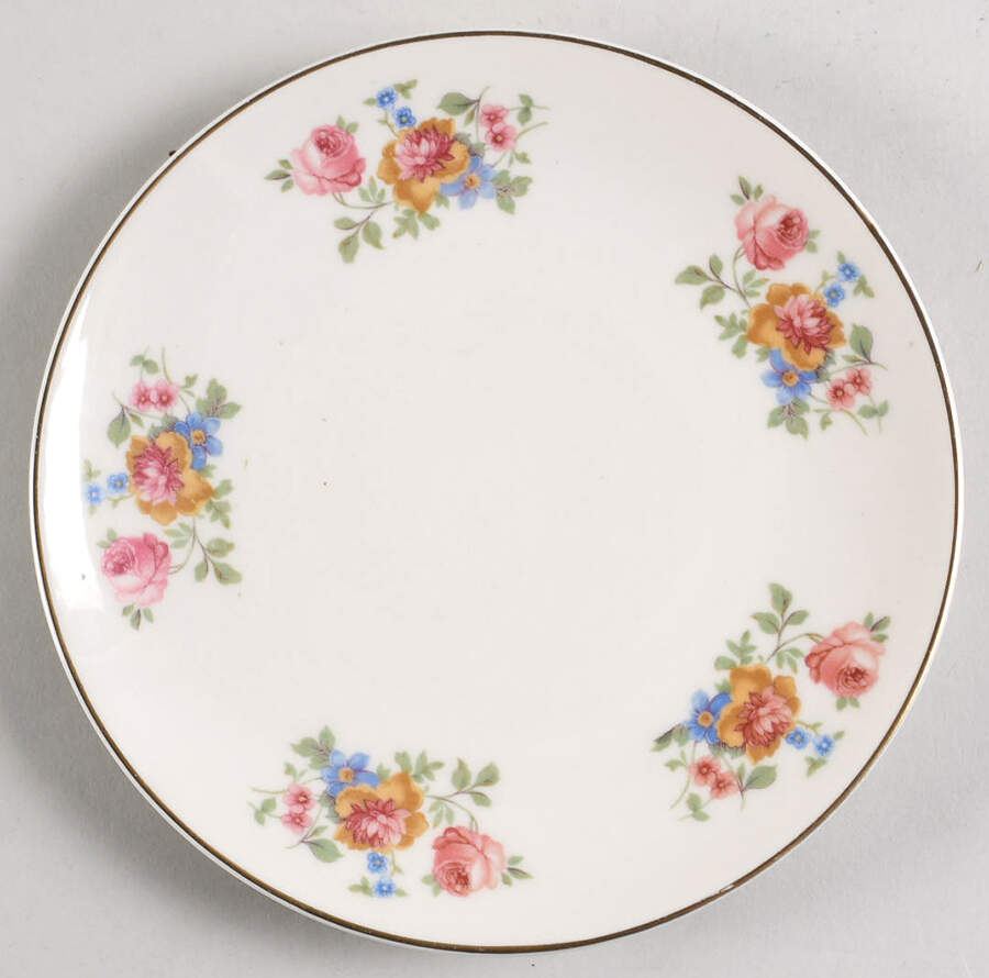 BFB5 Dessert Plate/Cream Soup Saucer for Footed Bowl by Belle Fine China-1