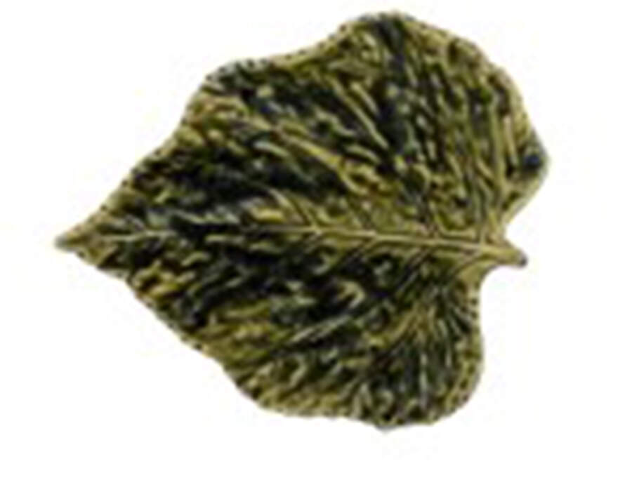Gudrun Leaf Shaped Wall Plate by Bordallo Pinheiro-1