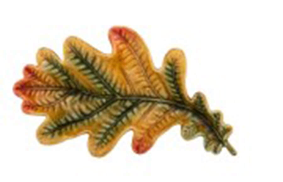 Gudrun Leaf Shaped Wall Plate by Bordallo Pinheiro-1