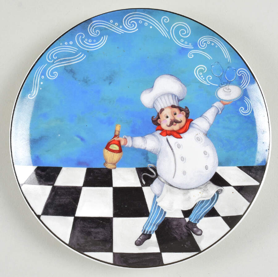 Chef Salad Plate by Bursa Porselen-1