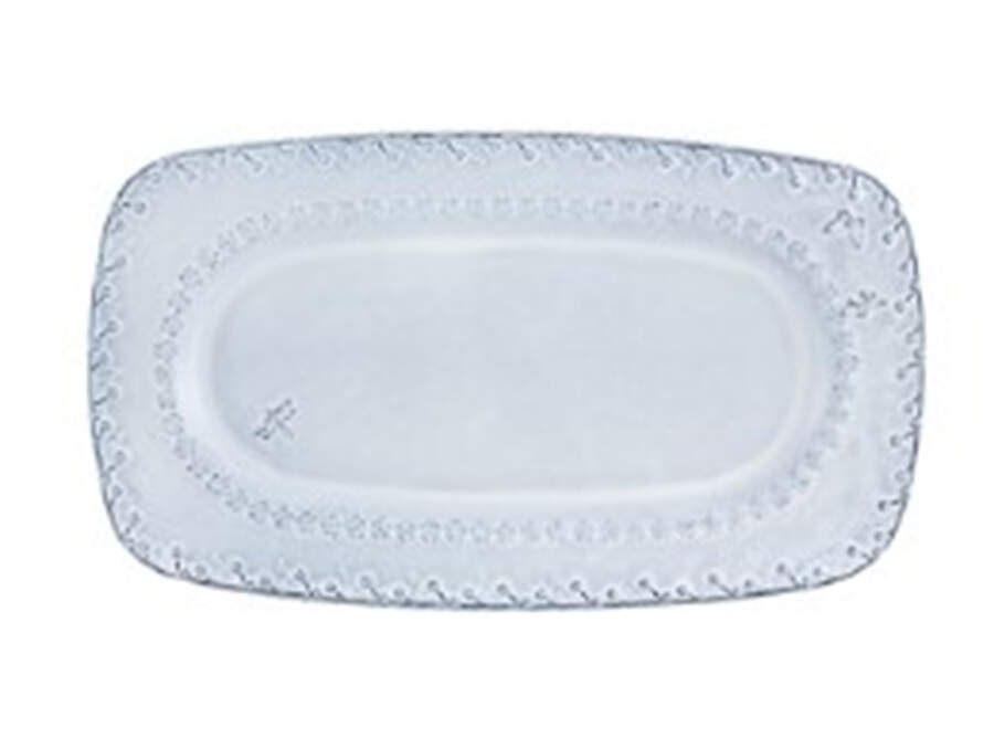 Flora 17" Rectangular Serving Platter by Bordallo Pinheiro-1