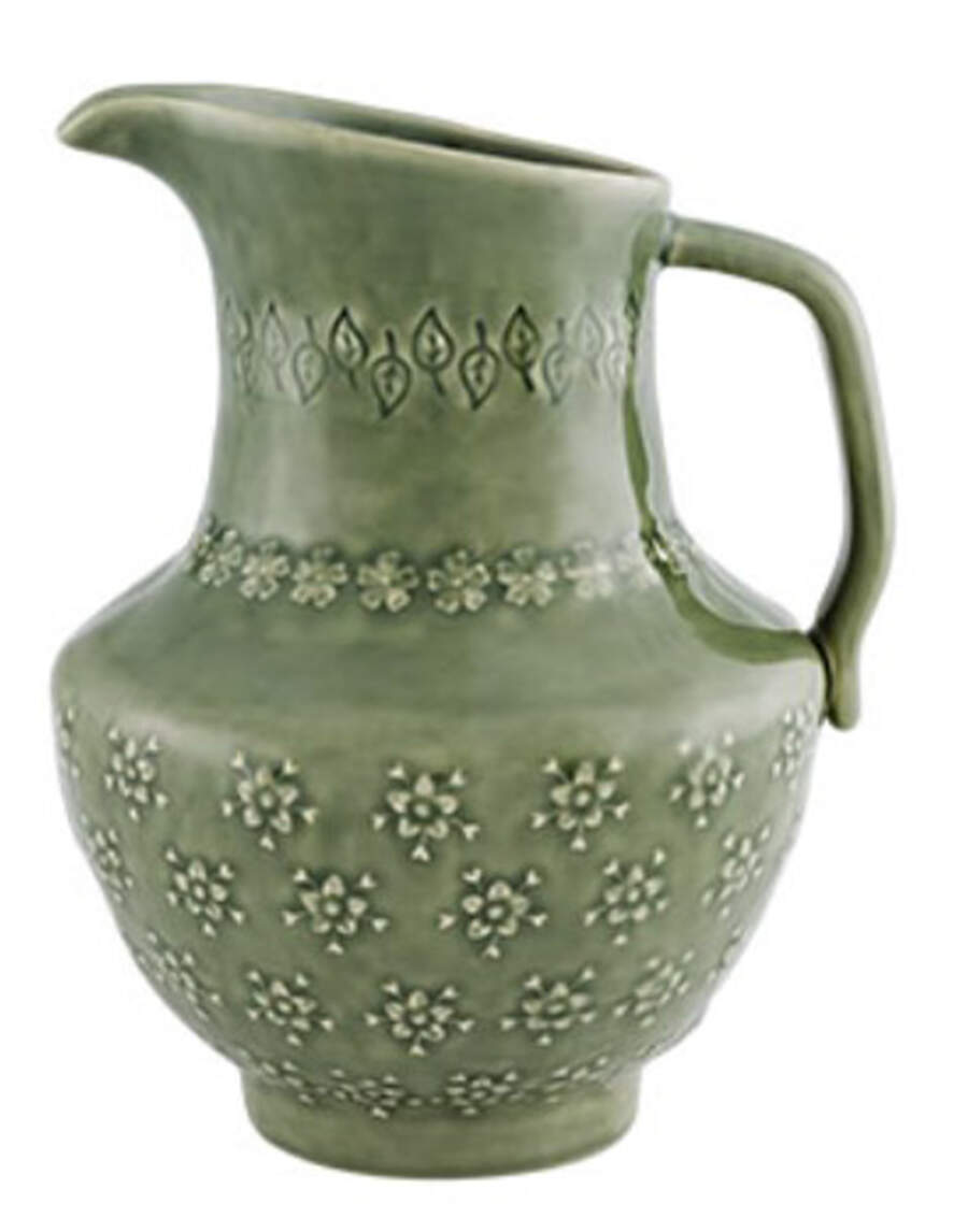 Flora 50 Oz Pitcher by Bordallo Pinheiro-1
