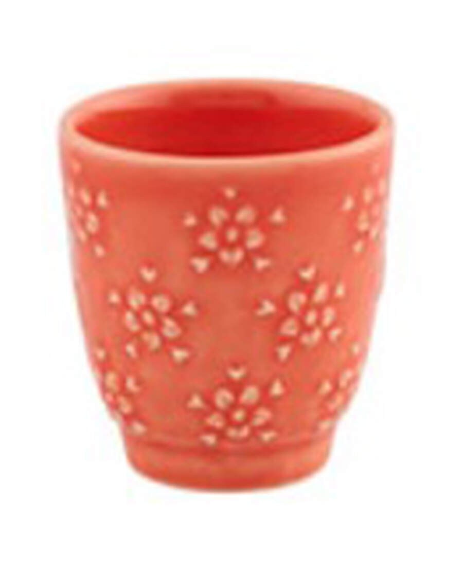 Flora Cup No Handle by Bordallo Pinheiro-1