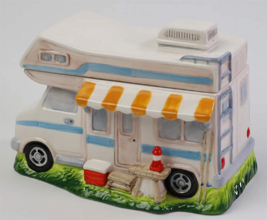 Cookie Jars Figural Cookie Jar & Lid by Blue Sky-1