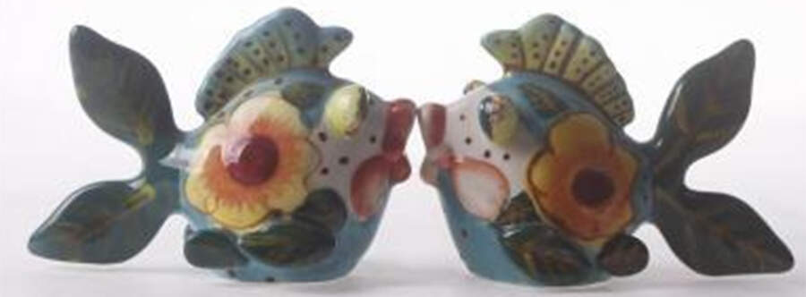 Salt & Pepper Sets Figural Salt & Pepper Set by Blue Sky-1