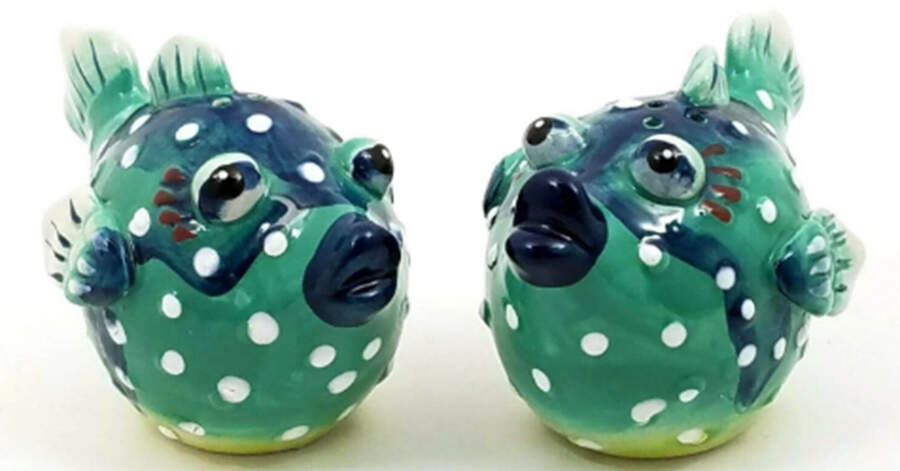 Salt & Pepper Sets Figural Salt & Pepper Set by Blue Sky-1