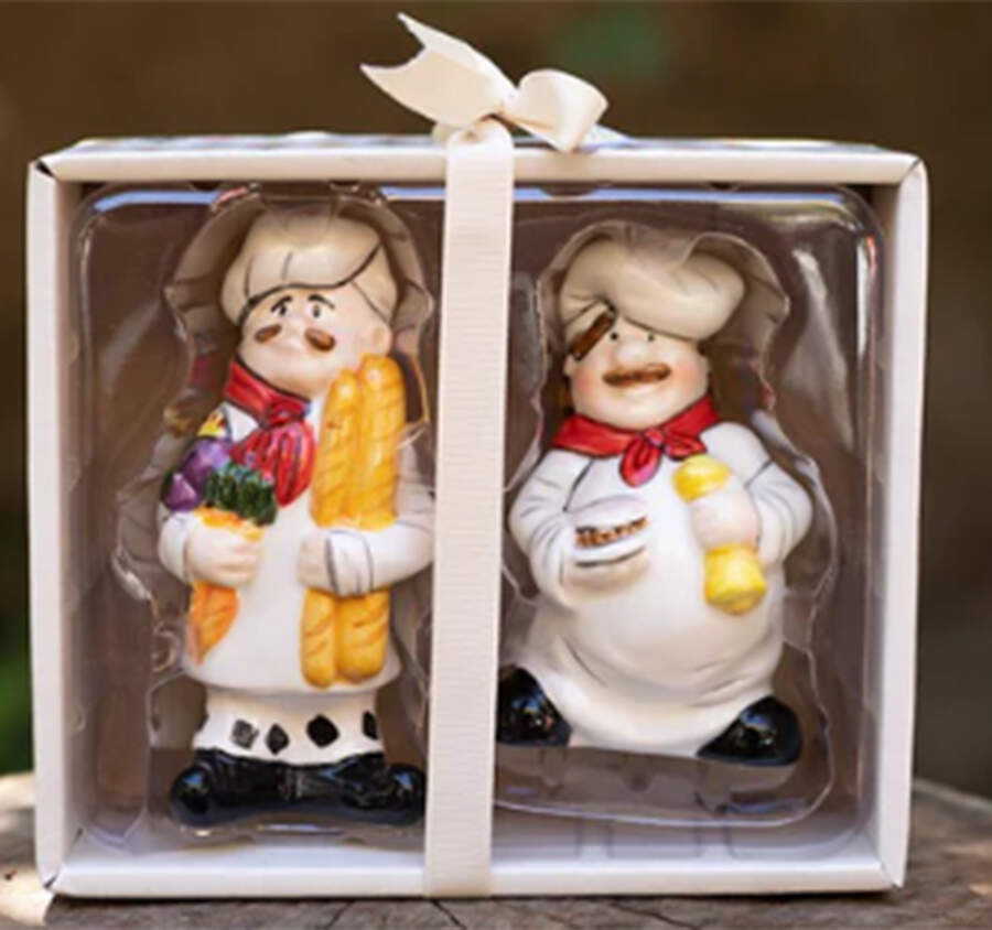 Salt & Pepper Sets Figural Salt & Pepper Set by Blue Sky-1