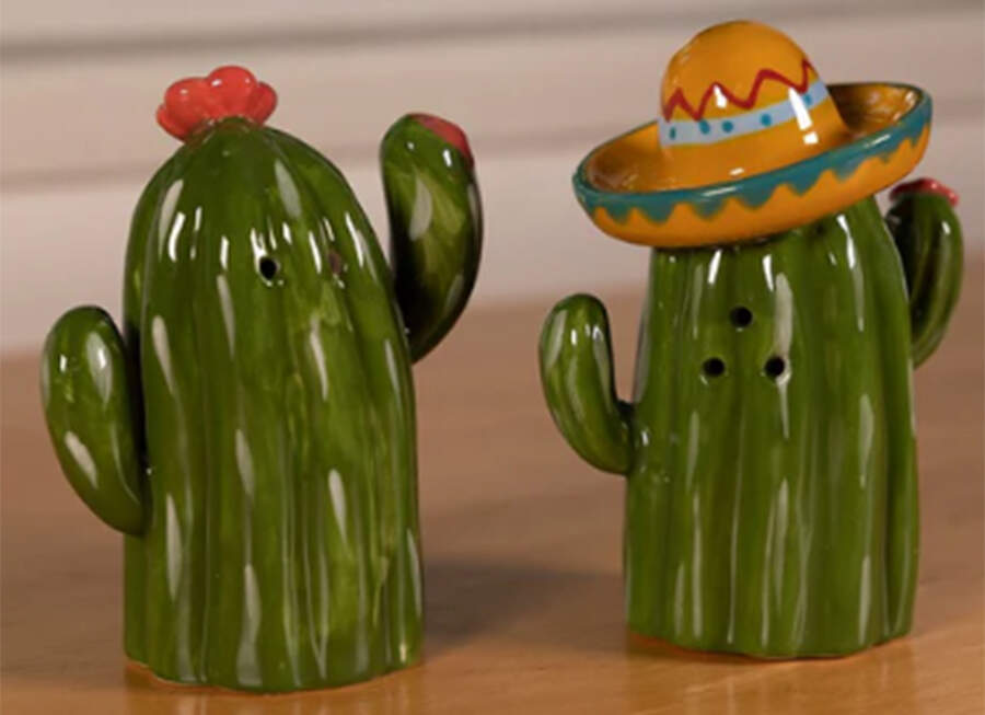 Salt & Pepper Sets Figural Salt & Pepper Set by Blue Sky-1