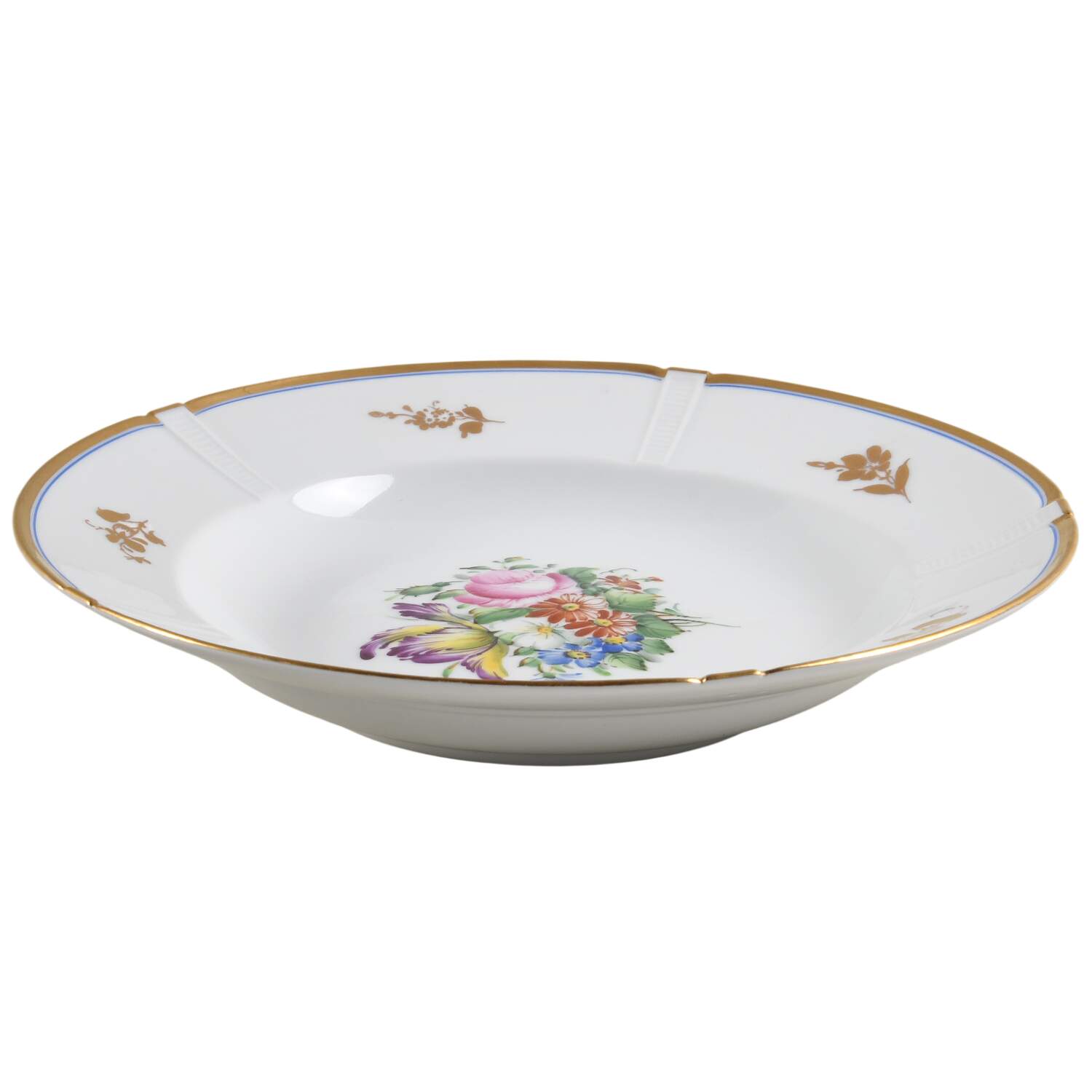 Herregaard Large Rim Soup Bowl by Bing & Grondahl-1