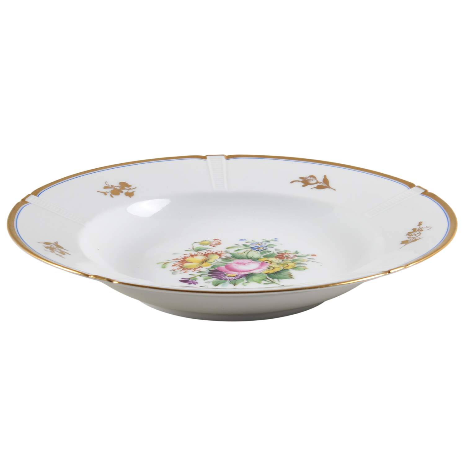 Herregaard Large Rim Soup Bowl by Bing & Grondahl-1