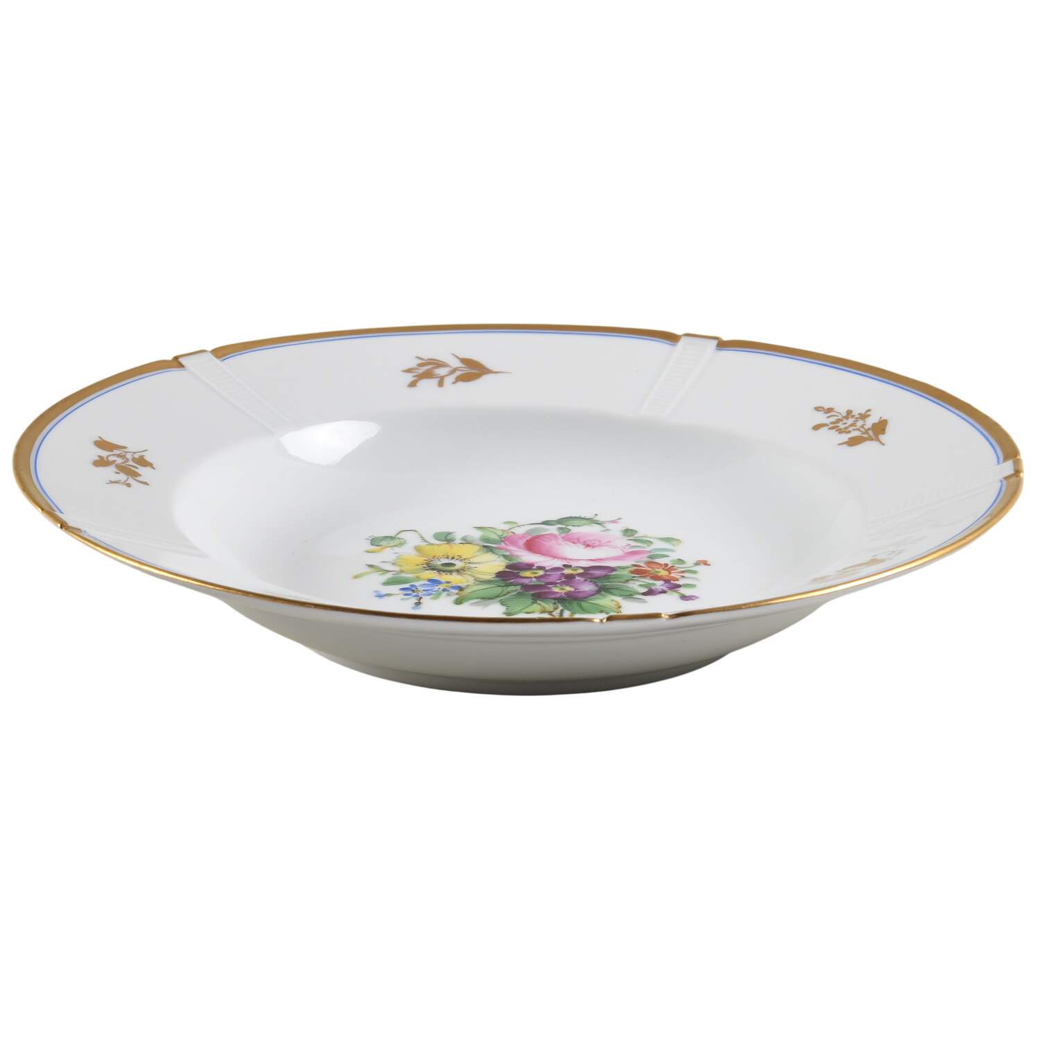 Herregaard Large Rim Soup Bowl by Bing & Grondahl-1