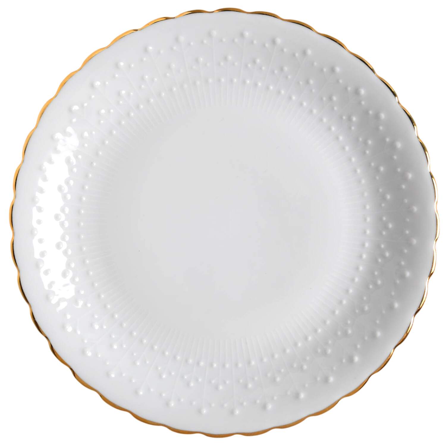Diadem-Gold Trim Salad Plate by Georges Boyer-1