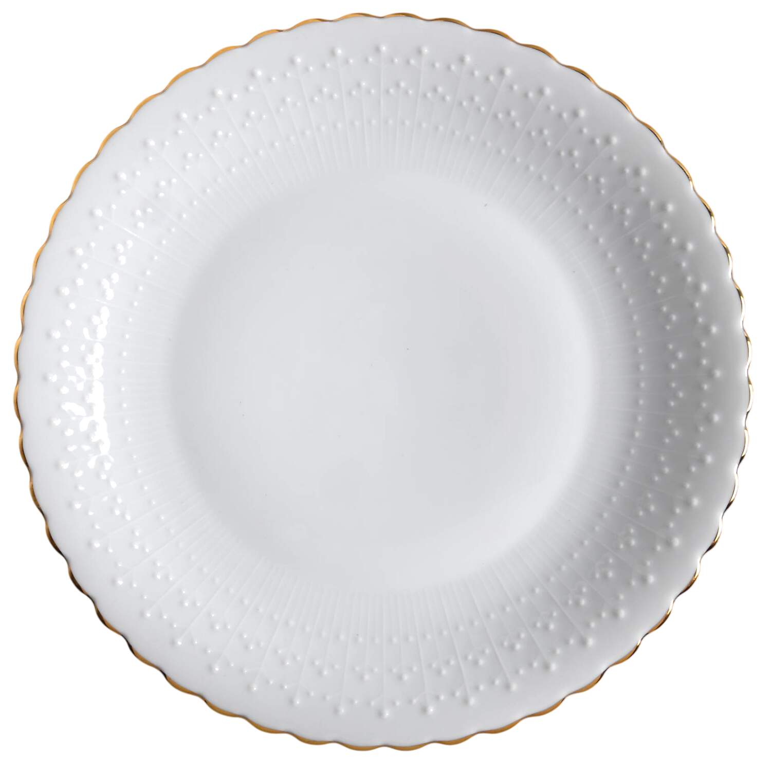 Diadem-Gold Trim Dinner Plate by Georges Boyer-1