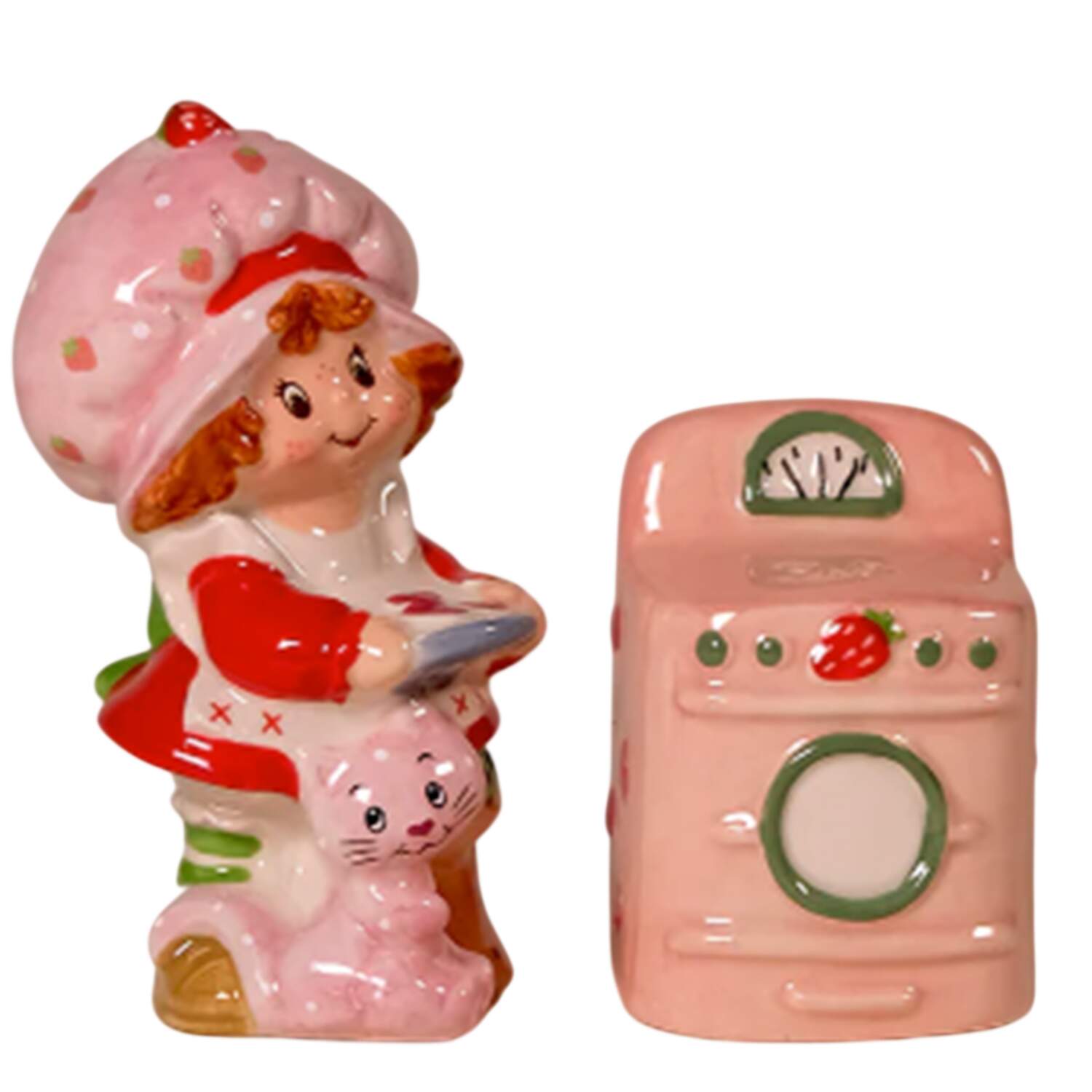 Strawberry Shortcake Figural Salt & Pepper Set by Blue Sky-1