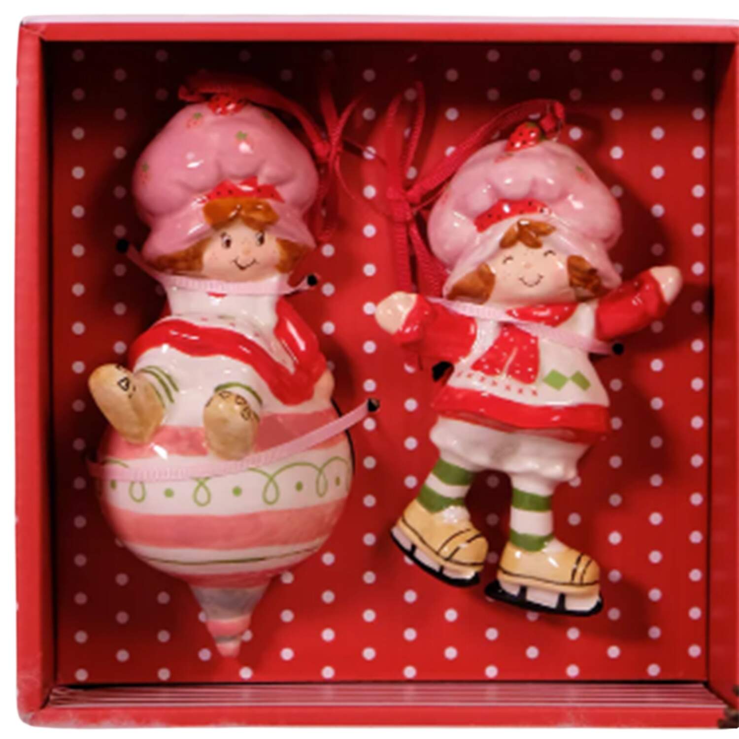 Strawberry Shortcake Christmas Ornament (Set of 2 Motifs) by Blue Sky-1