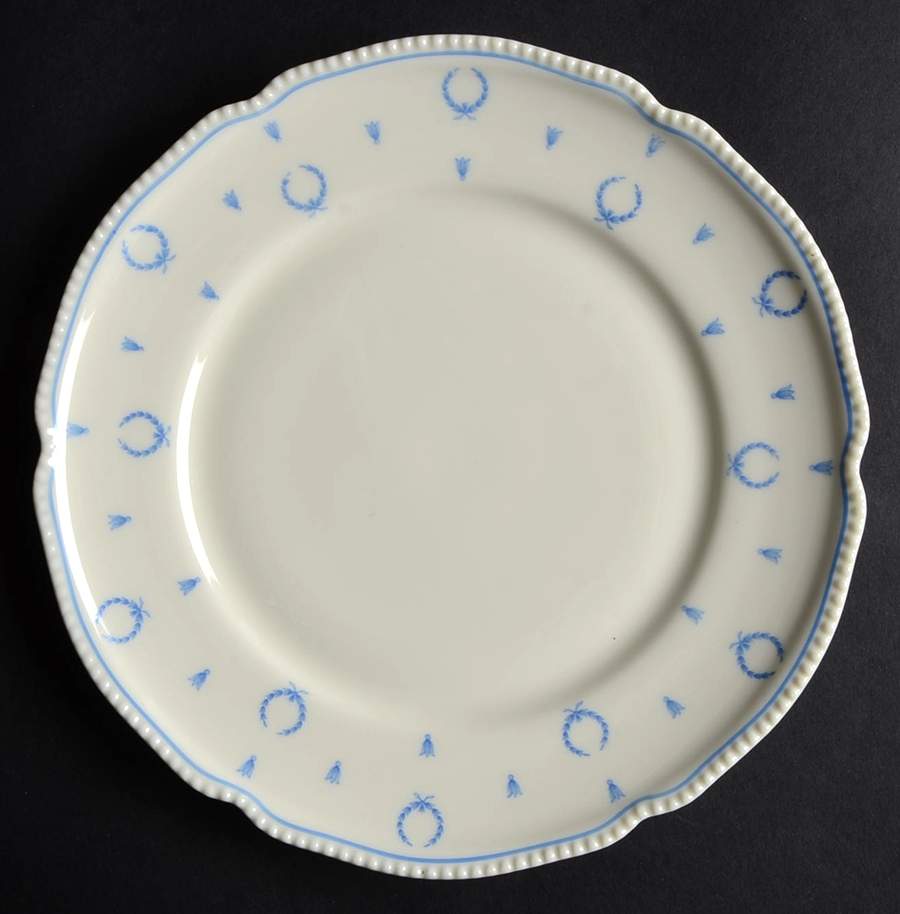 Blue Bow Salad Plate by Castleton (USA)-1