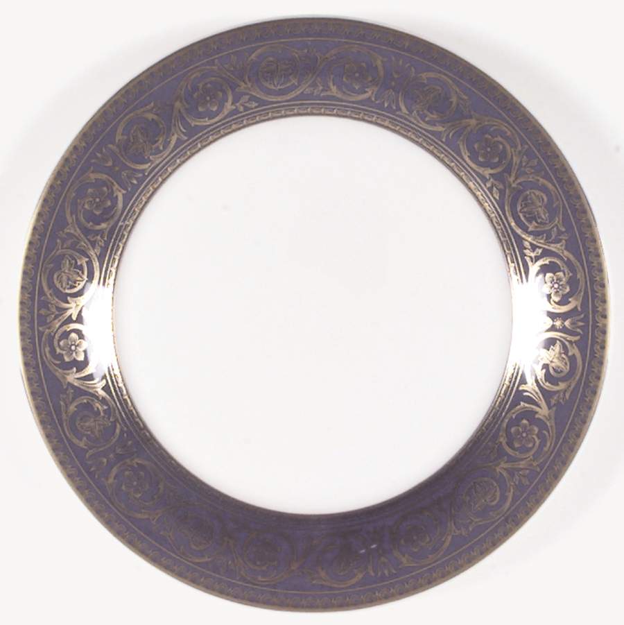 Blue Rhapsody Salad Plate by Castleton (USA)-1
