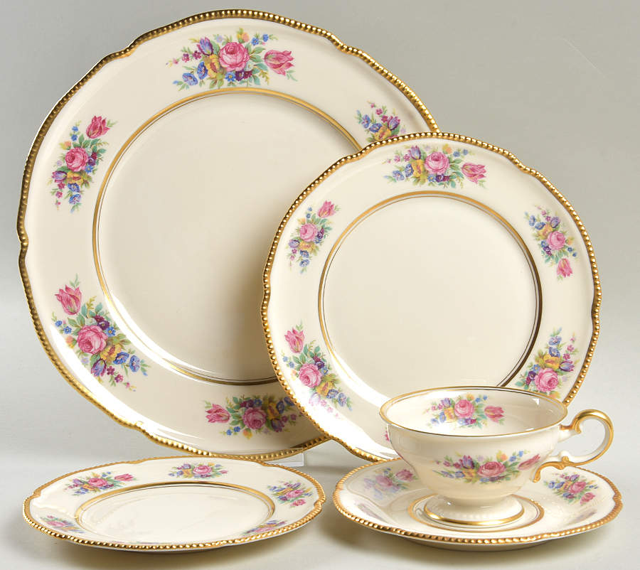 Castleton Bouquet 5 Piece Place Setting by Castleton (USA)-1
