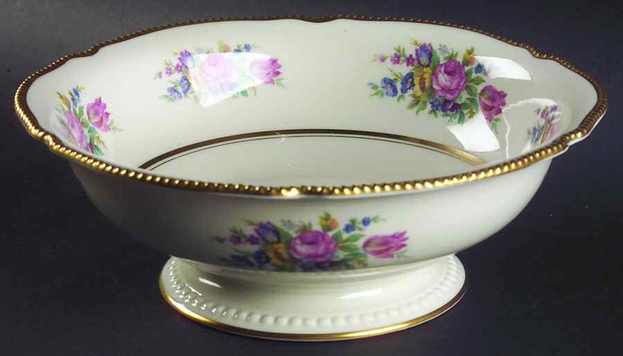 Castleton Bouquet 9" Round Vegetable Bowl by Castleton (USA)-1