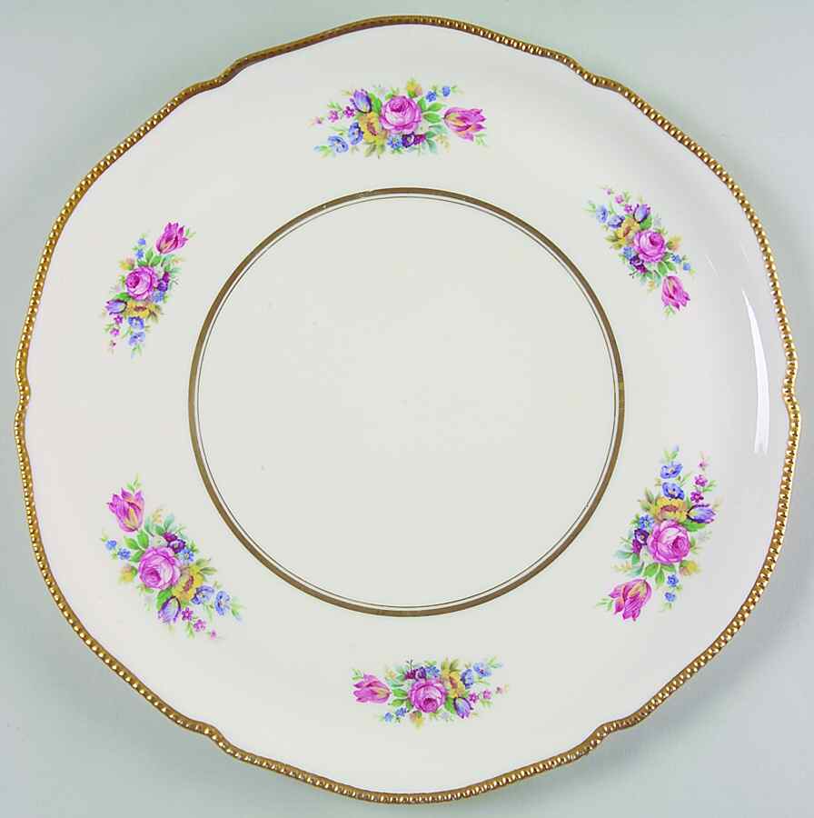 Castleton Bouquet 12" Chop Plate (Round Platter) by Castleton (USA)-1