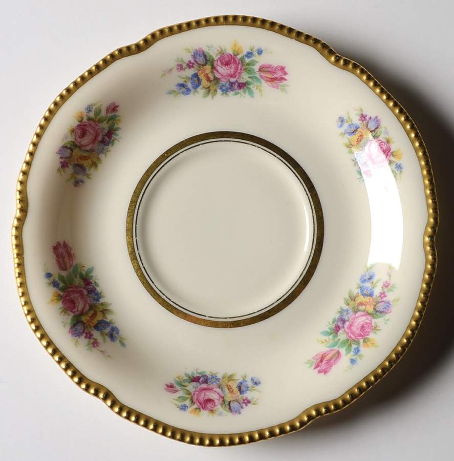 Castleton Bouquet Saucer by Castleton (USA)-1