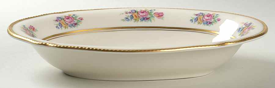 Castleton Bouquet 10" Oval Vegetable Bowl by Castleton (USA)-1